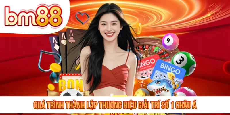 Quá trình thành lập thương hiệu giải trí số 1 Châu Á